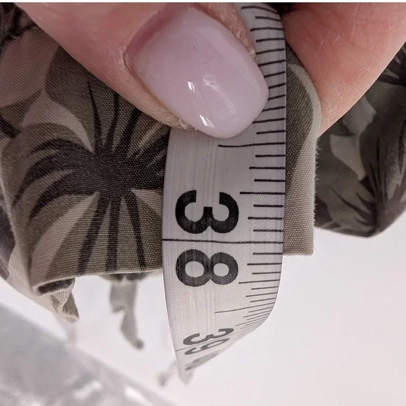 VTG Nobo Low Rise Cargo Pants 5 Floral Camo 90s Y2K Gorpcore Utility Streetwear - Picture 8 of 14